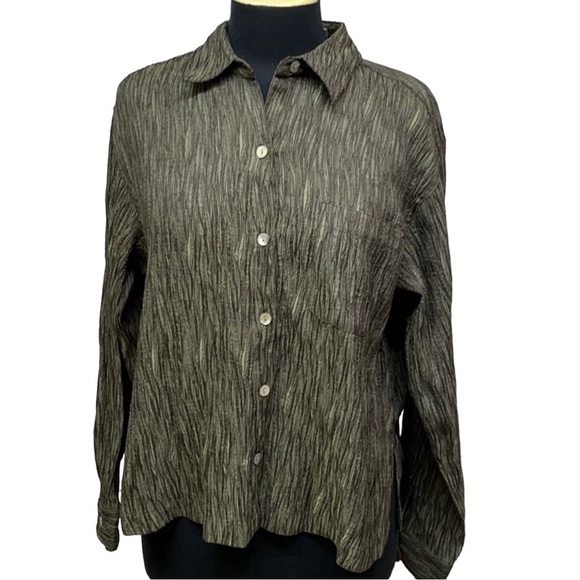 Chico’s Textured Blouse - Picture 1 of 4